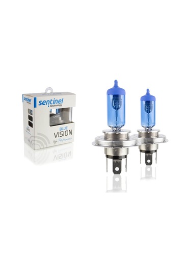 Sentinel 12v 60w/55w H4 Halojen Beyaz Işık Ampul 5000k 1450 Lumen