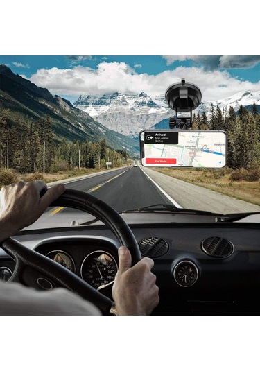 Evrensel Güçlü Manyetik Cazibe Araç Telefonu Montajı İphone Uyumlu Samsung Uyumlu Huawei Vb İçin Ayarlanabilir Manyetik Montaj Araç Tutucu