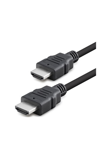 Büro Ev Ofis Cihazları İçin 500cm Siyah Hdmi Ekran Görüntü Aktarım Kablosu