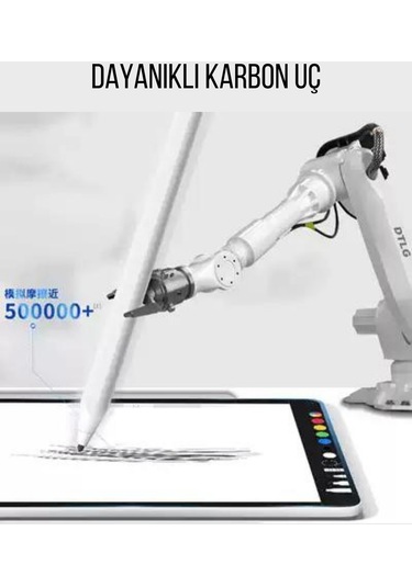 Honor Pad X9 Uyumlu Eğime Göre Çizgi Kalınlığı Değişen Şarjlı Dokunmatik Ekran Kalemi Stylus Pen