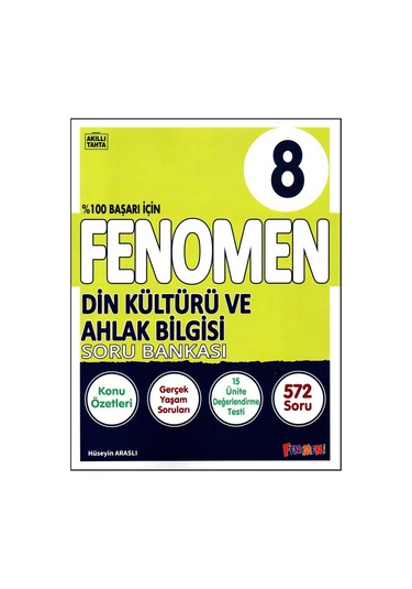 Fenomen Yayınları 8. Sınıf Lgs Din Kültürü Ve Ahlak Bilgisi Soru Bankası