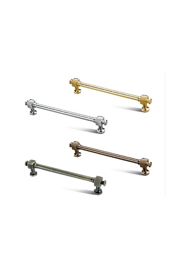 Kale Altın 160 Mm Metal Kulp 5 Adet Şık Ve Dayanıklı Dolap & Çekmece Kolu Altın