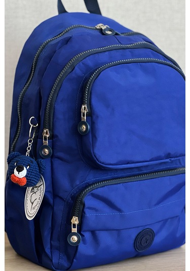 Nemo Group Saks Mavisi Okul Seyahat Sırt Spor Çantası