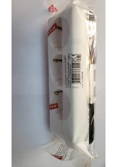 Ayka 3lü Klemensli Topraklı Grup Priz