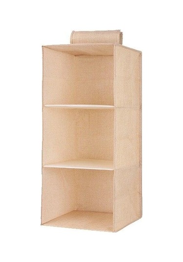 Bej 1 Adet Yaratıcı Ev Giysileri Asılı Çekmece Kutusu İç Çamaşırı Sıralama Depolama Dolabı Dolap Depolama Raf Raf Depolama Wbl Bej