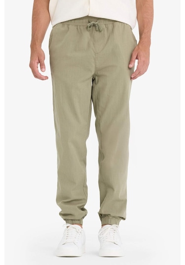 DeFacto 	%100 Pamuk Kargo Jogger Pantolon Üç Cepli E0834AX25SMKH465