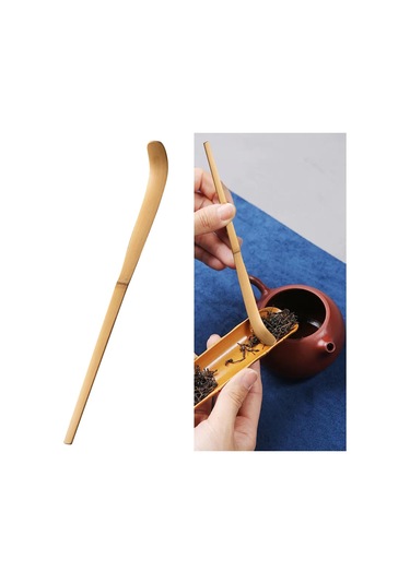 Suntek Matcha Kepçe Çay Gereçleri Craft Chashaku Oturma Stil-f