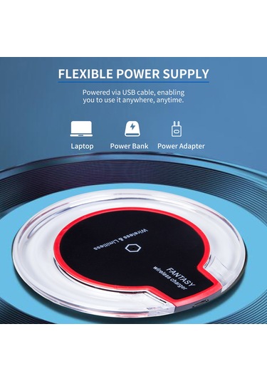 Jeemson Beyaz K9 Kablosuz Şarj Cihazı - Huawei, Xiaomi, Apple Uyumlu - Kolay Kullanım, Güvenli Koruma, Masayı Düzenli Tutar