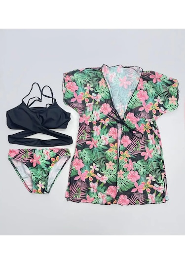 Mına Store 3'lü Bikini Çiftler İçin Ayrı Parçalı Mayo 165132052