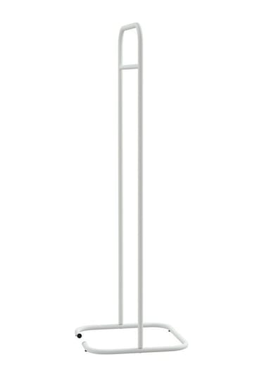Metallica Concept Butik Dik Tekli Beyaz Konfeksiyon Askısı Ayaklı Askılık Elbise Askılığı Beyaz