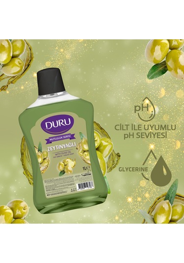 Duru Zeytinyağlı Sıvı Sabun 3 x 1 L