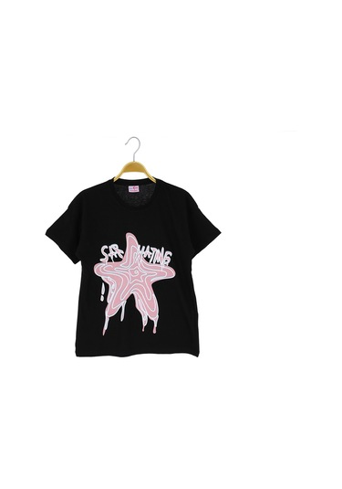 Crassi Kız Çocuk T-shirt Siyah