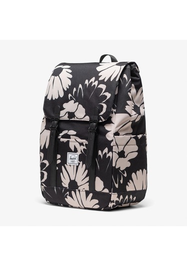 Herschel Retreat Flowers Unisex Siyah Sırt Çantası 11400 Siyah