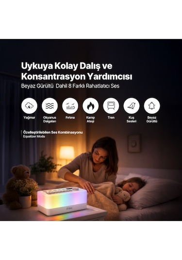 Ttec Somno 3’ü1 Arada Taşınabilir Kablosuz Bluetooth Hoparlör