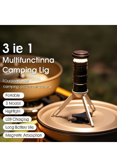 Pazly Vkemall Askılı Led Kamp Feneri, 4w 150lm Çok Renkli, Acil El Feneri, Çadır & Ev Kullanımı İçin Çok Renkli