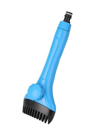 Springsun Yüzme Havuzu Filtre Temizleyici Fırçası, Köşelere Erişimli, Kir Ve Safsata Temizleyici, Abs Malzeme, Mavi-siyah, Su Borusu Bağlantısı Hariç