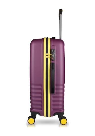 My Valice Puzzle Abs Büyük Boy Mürdüm Valiz Mürdüm