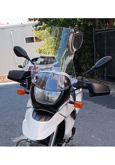 Bmw F650gs 2002 2006 Tur Camı Seffaf Cam Yükseklik 50cm X Üst Genişlik 31cm