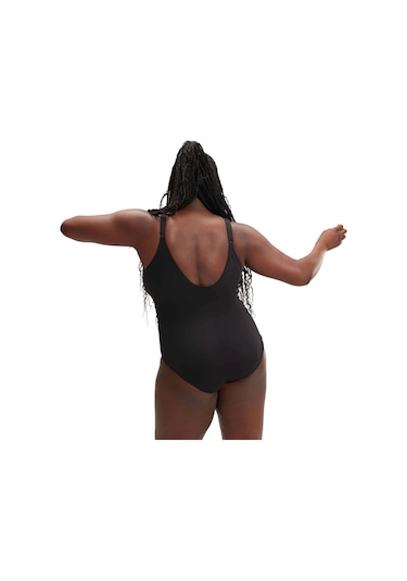 Speedo Spdscu Aquanıte Kadın Yüzücü Mayosu Siyah Siyah
