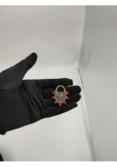 Tanzanit Yakut Elmas Kolye Ucu 283