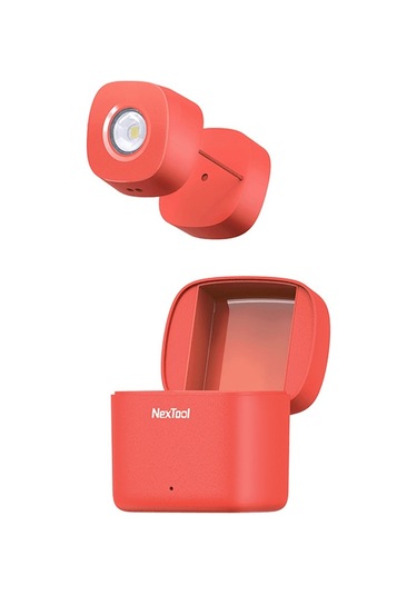 Cbtx Xıaomıyoupın Nextool Kafa Lambası Ipx4 Su Geçirmez Şarj Kutusu İle Gece Işığı - Turuncu