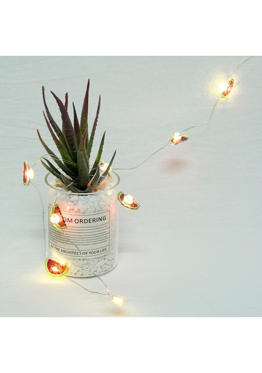 Vkemall Çocuk Odası Dekorasyonu İçin 20 Led Muz Tipi Sadık Isı Beyazı Bakır Tel Işık Zinciri Pil Dahil Değil Diğer