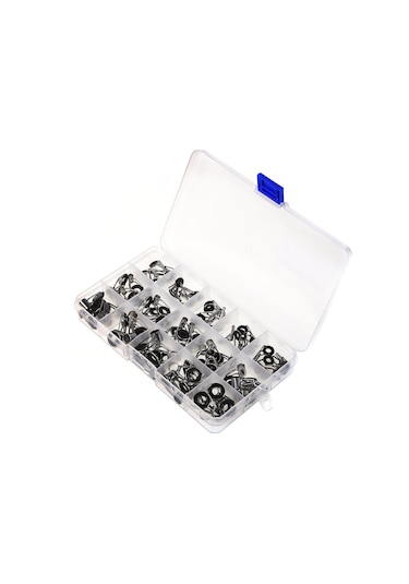 Lixada 75 Adet / Kutu 15 Boyutları Teleskopik Olta Y5921 75 Adet 75 Adet