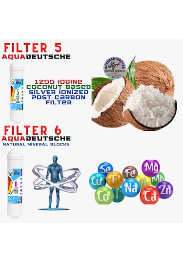 Kapalı Kasa 6 Filtre 12 Aşama Su Arıtma Filtre Seti