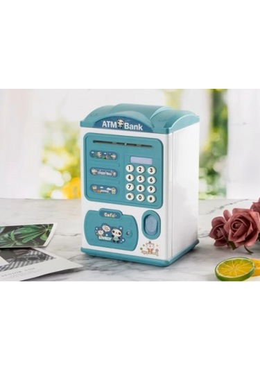 Sevimli Tasarımlı Şifreli Atm Kumbara