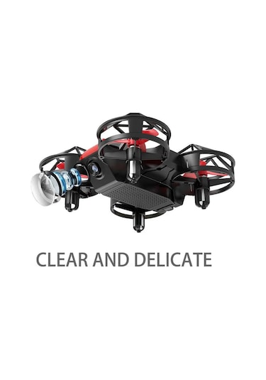 Dowellin D12 Drone Mini Uzaktan Kumanda Uçak Yeni Çocuk Oyuncak Hd Çift D12-wf-blue