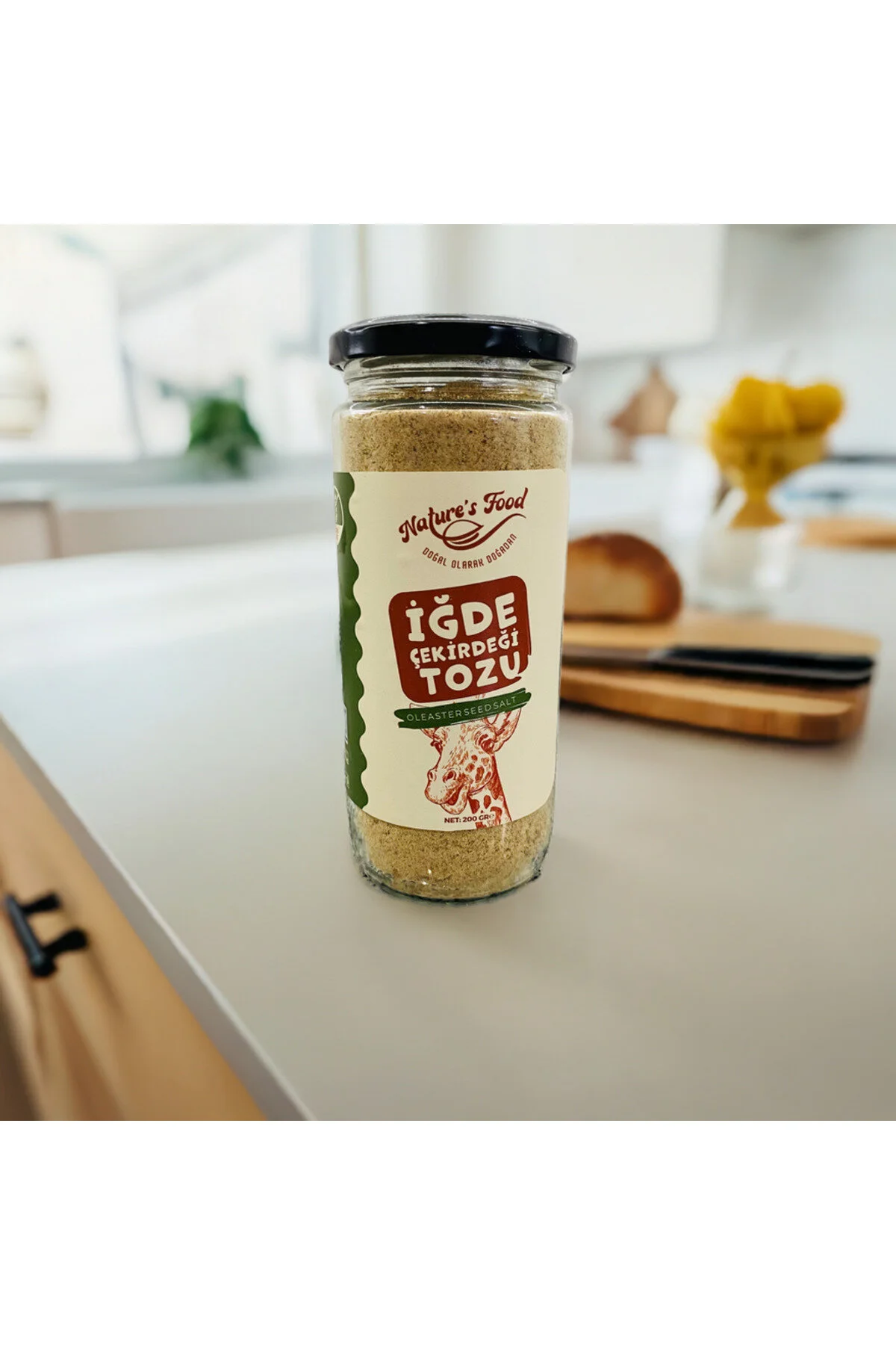 Sadece İğde Çekirdeği Unu Tozu 200 Gr