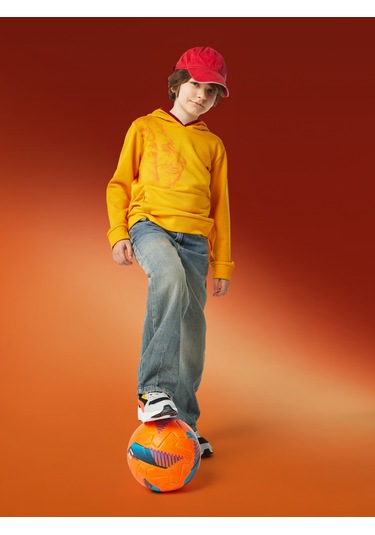 Galatasaray Çocuk Hoodie C251037 Sari