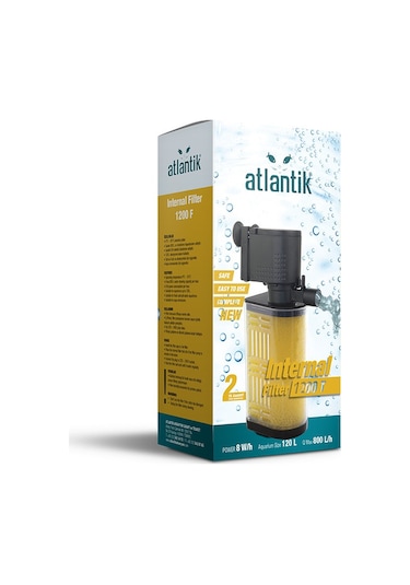 Atlantik Filtre 1200 T 100Lt Akvaryum İçin