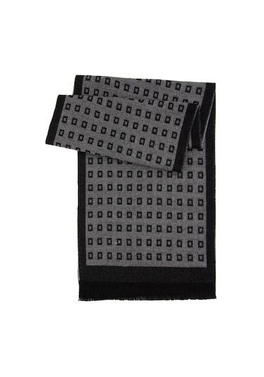 Pierre Cardin Erkek Siyah Kaşkol 50317423-001 Siyah