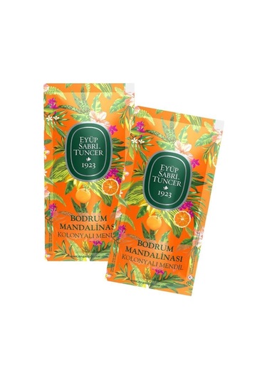 Eyüp Sabri Tuncer Kolonyalı Mendil Bodrum Mandalinası X 2