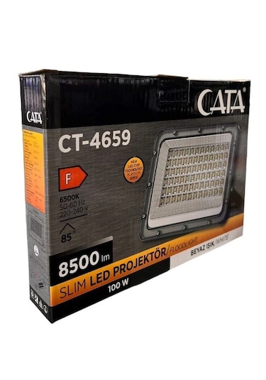 Cata Ct-4659 100 W Led Projektör Beyaz Işık