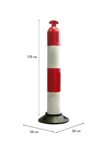 Space İkaz Kukası Lastik 90cm / Iltr14