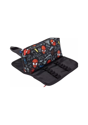 Snapbuy Avustralya Smiggle Spider-man Kalem Kutusu, Örümcek Adam Kalemlik 22.5 12.5cm Kırmızı - Siyah