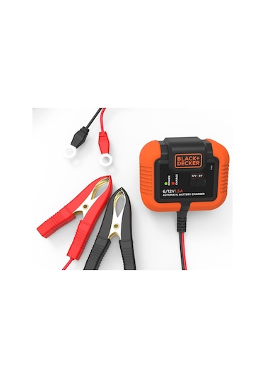 Depohaus Black+Decker Bxa21 6V/12V 72A Akıllı Akü Şarj Ve Akü Bakım Cihazı