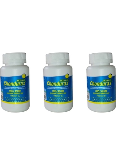 3 Kutu Chondurax Glucosamine Chondroitin Msm 90 Tablet