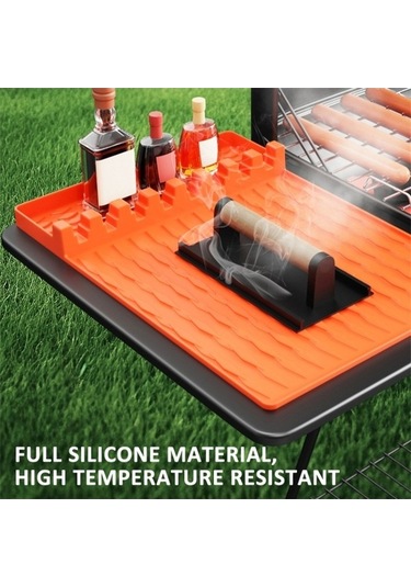 Dancemonkey Cbtx Kamp Barbekü Aletleri Silikon Mat Barbekü Izgara Gereçleri Tutucu Mat 002 001 Altın