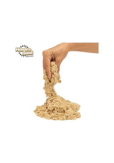 Playever Hands'n Sand Doğal Kinetik Kum 1kg - Naturel Krem