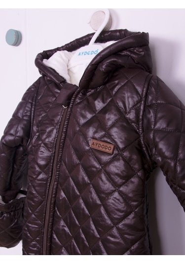 Mikro Kozmonot Eldiven Patikli Astronot Tulum Kahverengi