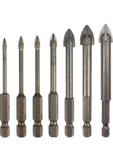 Bit Beton Çimento Matkap Ucu Çok Fonksiyonlu Delme Deliği Açıcı