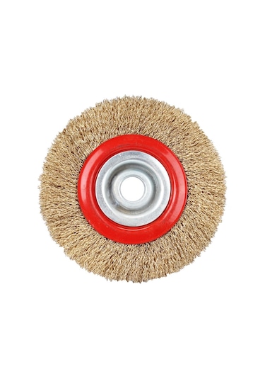 Leo Dairesel Tel Fırça Çelik Telli 125X25 Mm