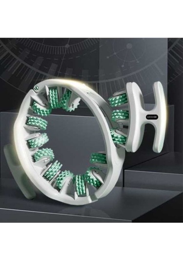 Novahub Roller Masaj Aleti - Bacak Ve Baldır Kası Egzersiz Çarkı Yeşil, Güçlendirici Model Yeşil