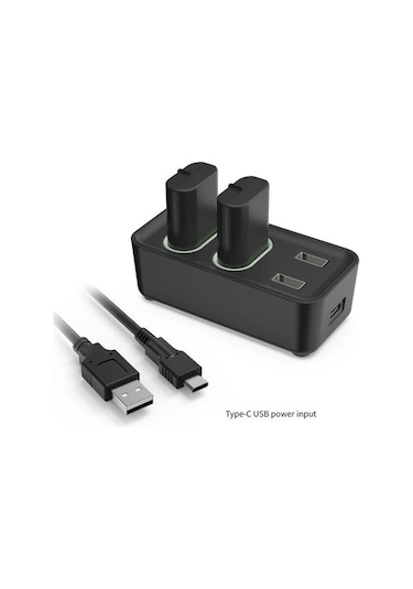 Comse TYX0665 Xbox One S X Series S X Batarya Şarj Dock Stand + 2 Adet 800 Mah