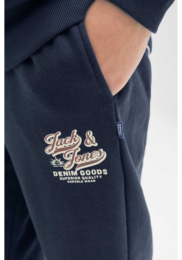 Jack & Jones Jpstelogo Sweatpants 2col Lacivert Erkek Çocuk Eşofman Altı 000000000102352997 Lacivert
