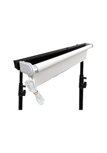 Hs Stüdyo Teknik Beyaz 190x400cm Taşınabilir Fon