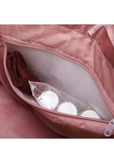 Kadın Spor Salonu Kuru Islak Spor Seyahat Fitness Yoga Hafta Sonu Çantası Yeşil Açık Yeşil